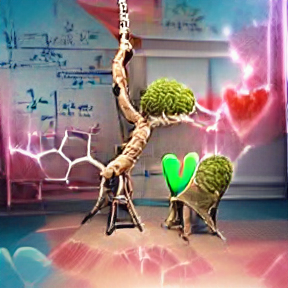 vqgan imagenet f16 16384 Tree Strength Love Brave Science Cute 0200